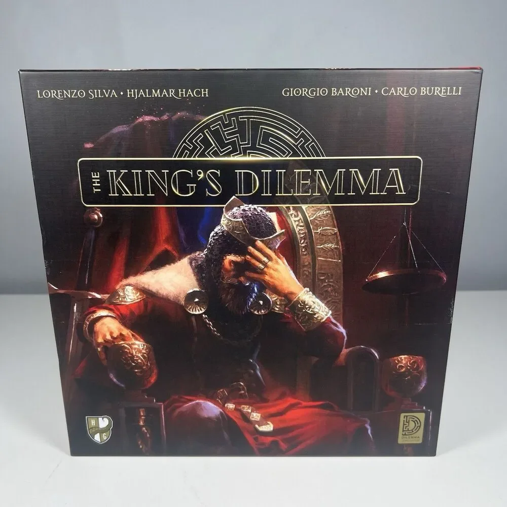 The King's Dilemma Board Game by Horrible Guild New, Unplayed, No Shrink